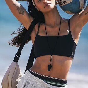 FP Movement by Free People Bulls Eye Sling Bag in Greyish Cream